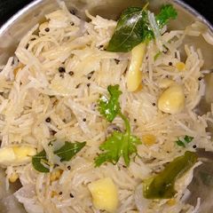 A picture of Vermicelli upma.