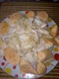 Ensalada de chirimoya y plátanos