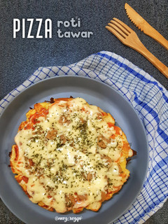 Foto resep Pizza Roti Tawar