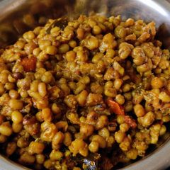 A picture of Mung bean usal.