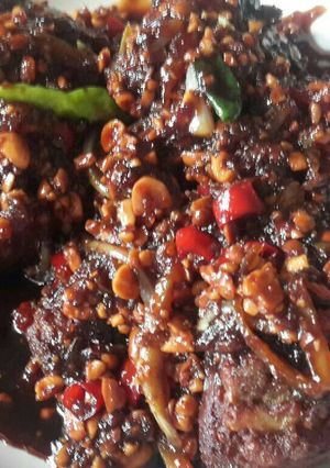 Foto resep Ayam Kecap ala kondangan Palembang