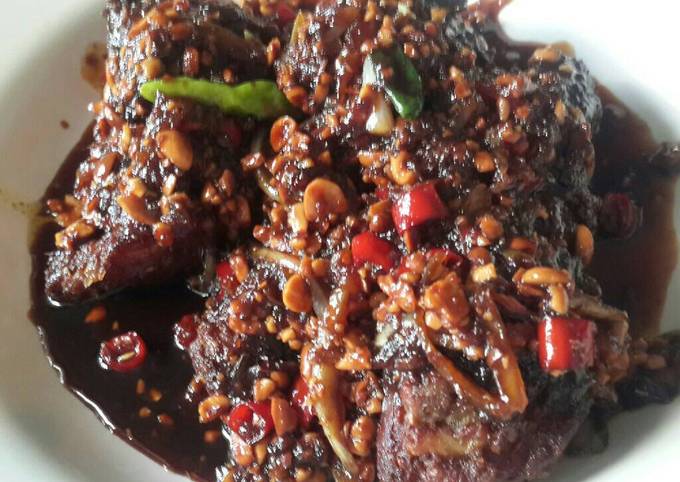 Ayam Kecap ala kondangan Palembang