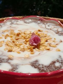 Hình của món Chè đậu đen nước cốt dừa.