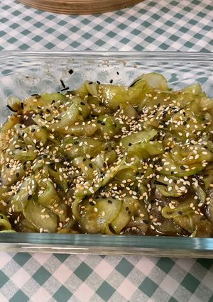 Une photo de Concombre Mariné à l’Asiatique