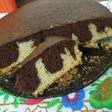 Torta fácil de vainilla y cocoa