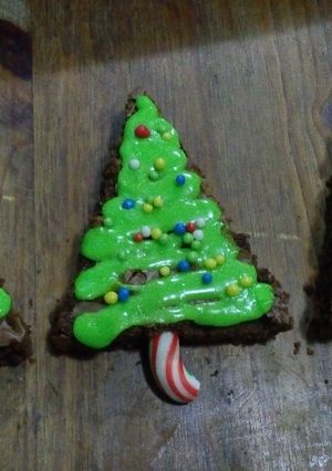 Una foto de Brownies navideños 🎄🎁
