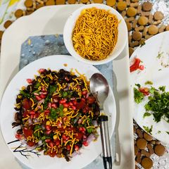 A picture of Black Chana Chaat.