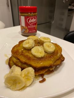 صورة لوصفة بان كيك موز