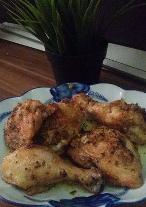 Foto resep Ayam Panggang Garlic Parmesan