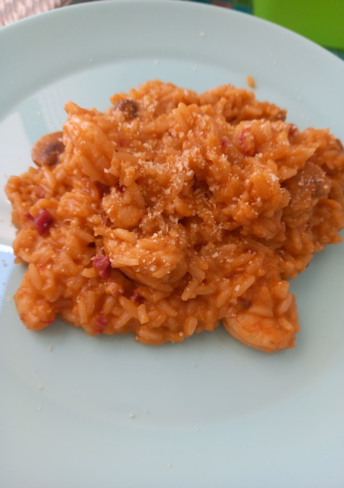 Una foto de Risotto mare e monti