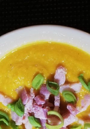 Une photo de Velouté de potimarron