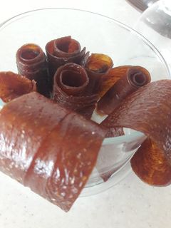 عکسی از دستور لواشک زرد آلو