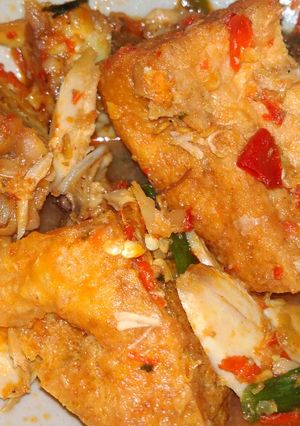 Foto resep Jangan pedes tahu ayam