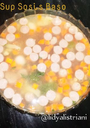 Foto resep 17. Sup Sosis Bakso Nikmat