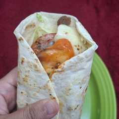 Kebab/Wraps ala rumahan রেসিপির প্রধান ছবি