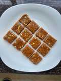 Gulkand Coconut Burfi