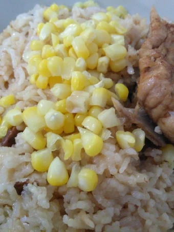Easy Way Make Recipe 玉米排骨饭 Pork Rib Rice with Sweet Corn that is So Delicious, Perfect}