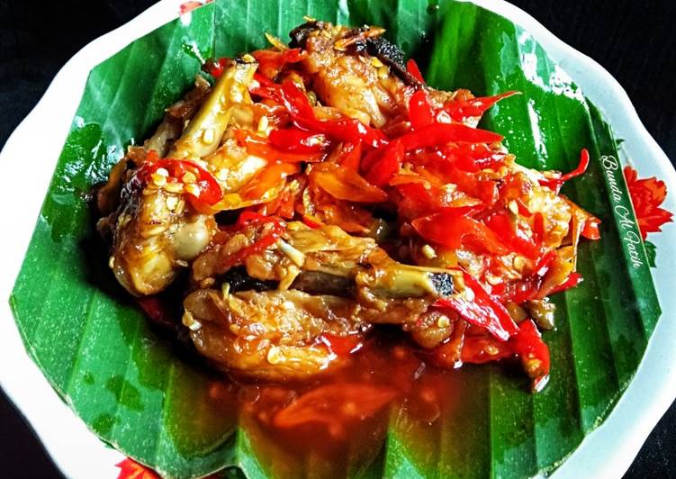 Resep Ayam sambal iris yang Enak Banget