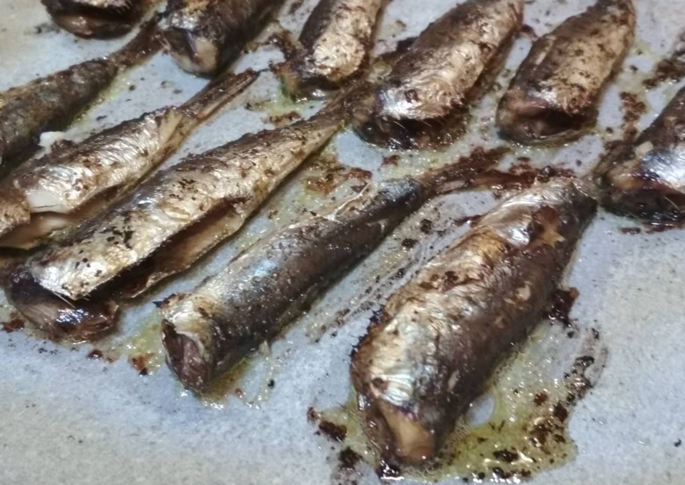 Sardinas al horno