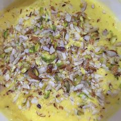 A picture of Mango Ice Cream.