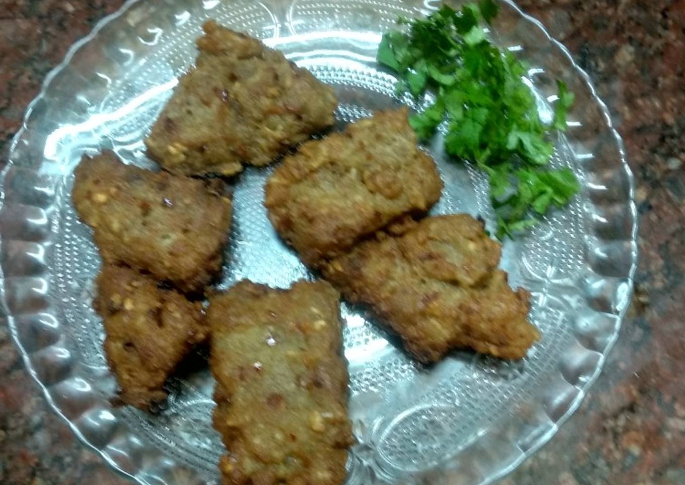 Poha cutlet