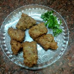 A picture of Poha cutlet.