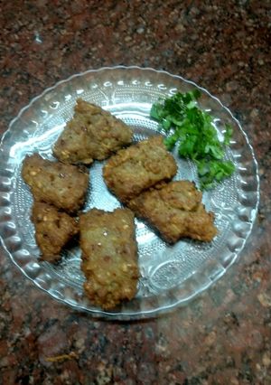 A picture of Poha cutlet.