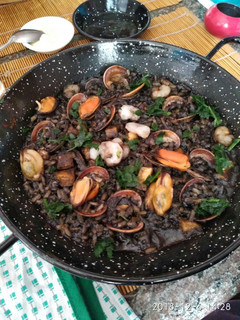 Una foto de Arroz negro