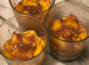 Foto di Semifreddo pesche e amaretti velocissimo