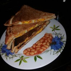 A picture of My simple breakfast...By Mama Xeey°.