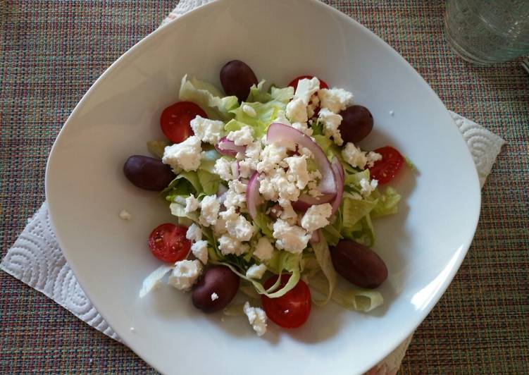 Steps to Prepare Perfect Greek salad