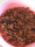 Carrot beetroot halwa