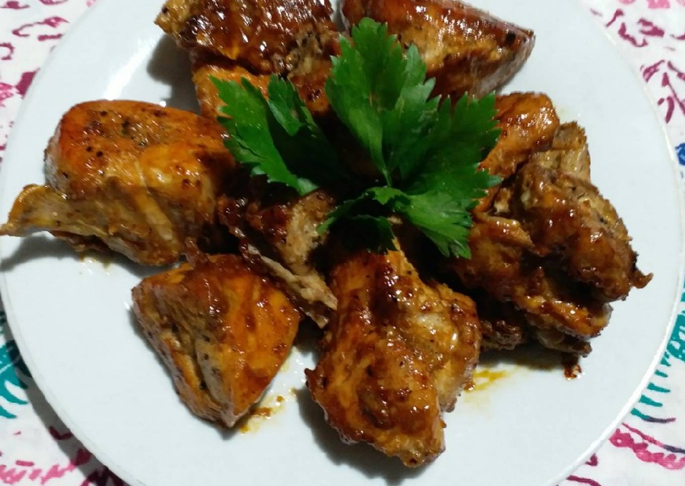 Ayam bakar enak bumbu minimalis