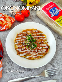 Foto resep Okonomiyaki Rice Noodle
