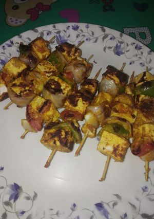 পনির টিক্কা (paneer tikka recipe in bengali) রেসিপির প্রধান ছবি
