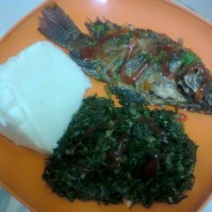 A picture of Fish Stew With Ugali #throwbackthursdaysix.