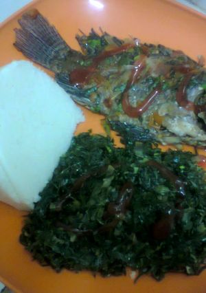 A picture of Fish Stew With Ugali #throwbackthursdaysix.