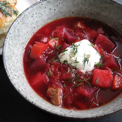 A picture of Easy Borscht.