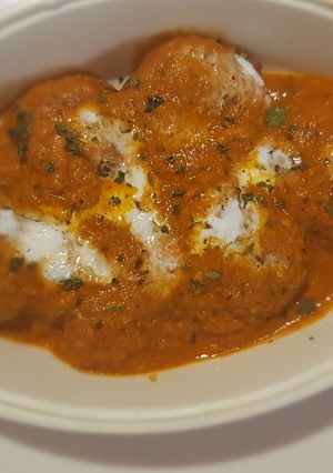 A picture of Malai kofta.