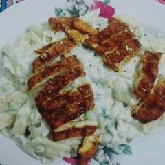 Alfredo Sauce Pasta competition post 2 A picture of Alfredo Sauce Pasta competition post 2.