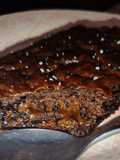 Brownies σοκολάτας, χωρίς ζάχαρη, χωρίς βούτυρο, με cottage