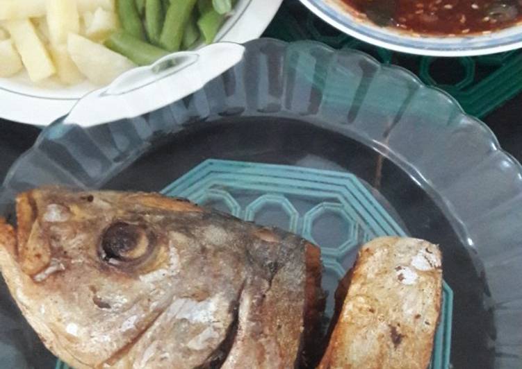 Ikan Kue gr krispi asem manis