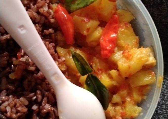 Ini dia! Cara  memasak Sambal goreng kentang fibercream suimple untuk Idul Fitri  enak
