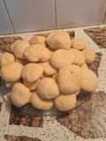 Bizcochos veganos de polenta