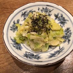A picture of Leek with miso Japanese style.