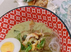 Foto resep Soto Bakso Tasik Ayam dengan Bihun ala Mbak Agustina Erlinda