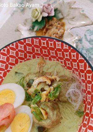 Foto resep Soto Bakso Tasik Ayam dengan Bihun ala Mbak Agustina Erlinda