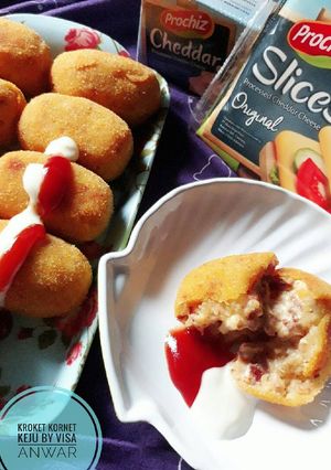 Foto resep Kroket kornet keju