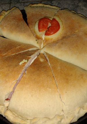 Una foto de Calzone