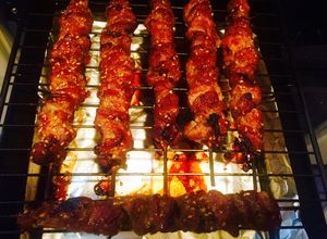 Hình của món Thịt nạc dăm Nhật nướng kiểu Việt.